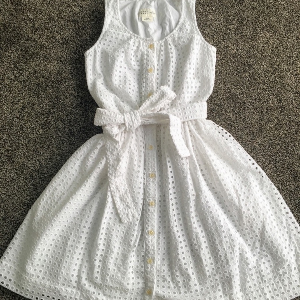 Kate Spade Broome Street Eyelet Dot Dress